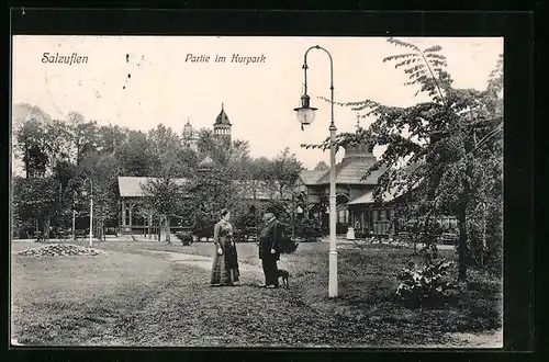 AK Salzuflen, Partie im Kurpark