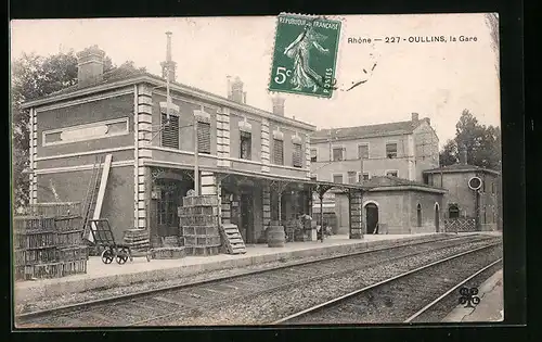 AK Oullins, La Gare