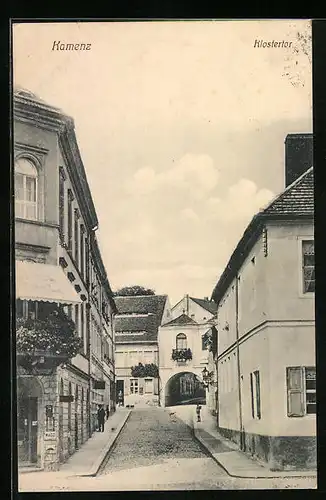 AK Kamenz, Partie am Klostertor