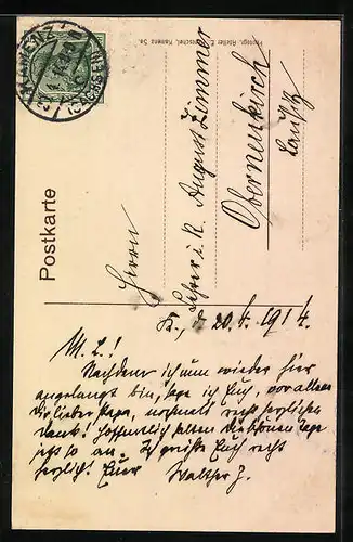 AK Kamenz, Partie am Klostertor