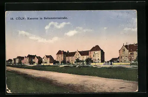 AK Köln-Riehl, Kaserne in der Boltensternstrasse