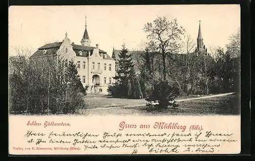 AK Mühlberg /Elbe, Schloss Güldenstern