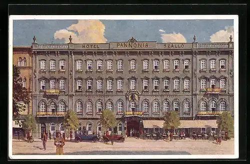AK Budapest, Hotel Pannonia Szálló
