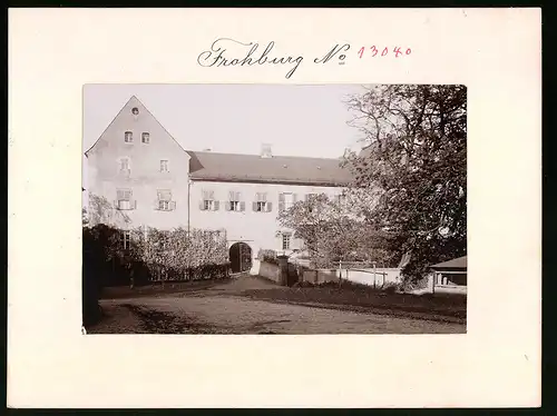 Fotografie Brück & Sohn Meissen, Ansicht Frohburg i. Sa., Blick auf das Schloss Frohburg
