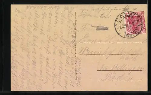 AK Calw, Totalansicht mit Höherer Handelsschule