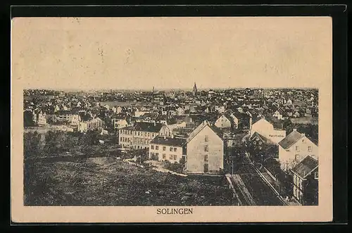 AK Solingen, Ortsansicht mit Apotheke