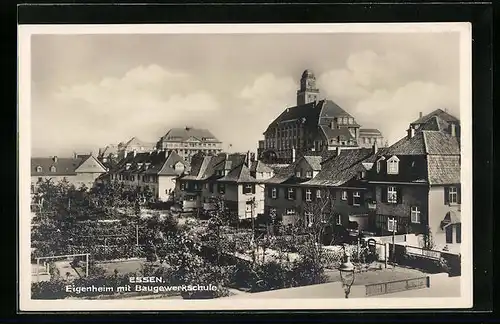 AK Essen, Eigenheim mit Baugewerkschule