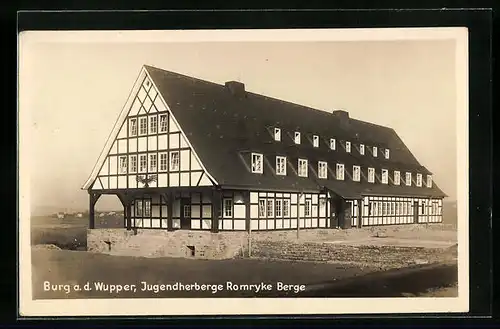 AK Burg a. d. Wupper, Jugendherberge Romryke Berge