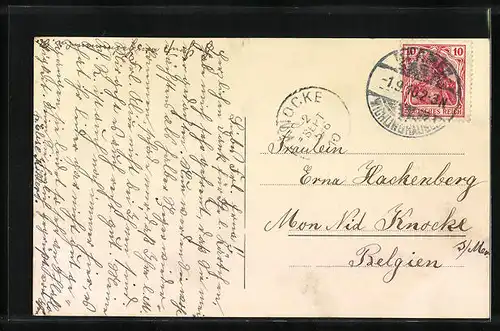 AK Barmen, Partie in den Anlagen