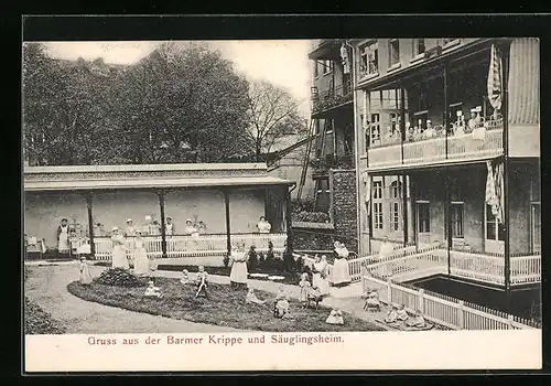 AK Barmen, Barmer Krippe und Säuglingsheim