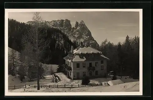 AK Siusi, Hotel Frommer im Schnee
