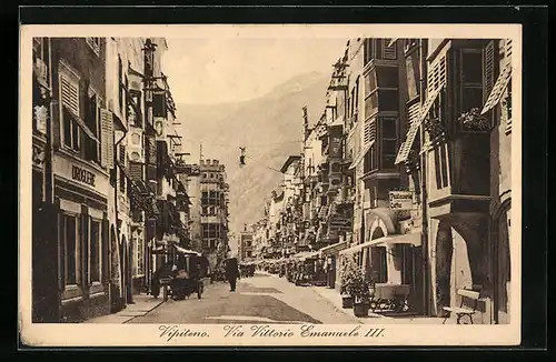 AK Vipiteno, Via Vittorio Emanuele III.