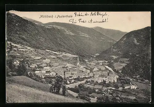AK Mühlbach i. Pustertal, Panorama