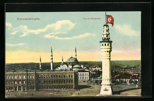 AK Constantinople, Tour du Séraskérat