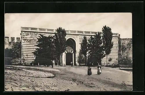 AK Constantinople, Portes du Vieux Serail