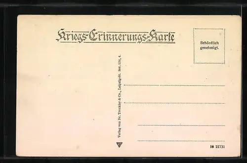 AK Konstantinopel, Eingang zum Kriegsministerium