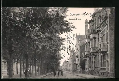 AK Rheydt, Blick in die Augustastrasse