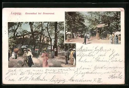 AK Leipzig, Rosenthal bei Bonorand