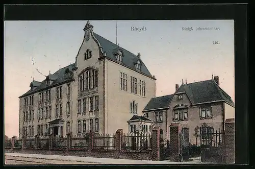 AK Rheydt, Königliches Lehrerseminar