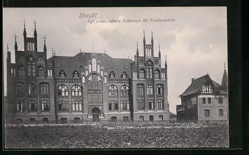 AK Rheydt, Kgl. preuss. höhere Fachschule für Textilindustrie