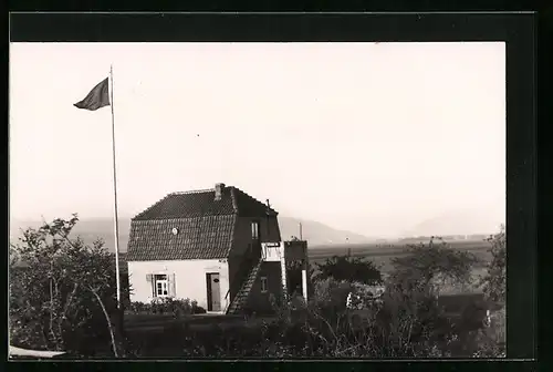 Foto-AK Meissen i. W., Ortspartie mit Gebäudeansicht