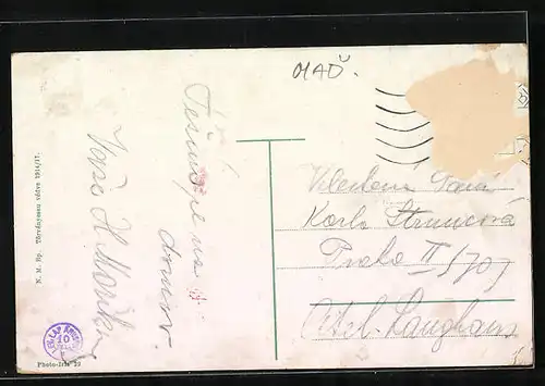 AK Budapest, Pferdekutschen vor dem Westbahnhof mit Strassenbahn