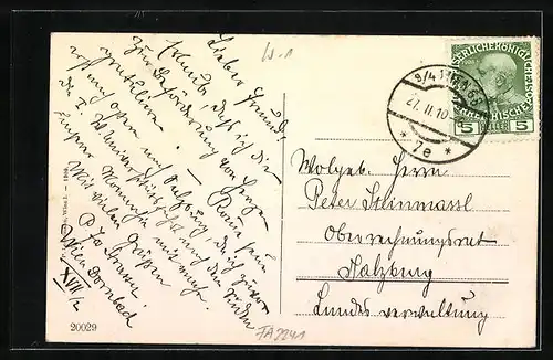 AK Wien, K. k. Universität und Maximilianplatz an der Universitätsstrasse mit Strassenbahn