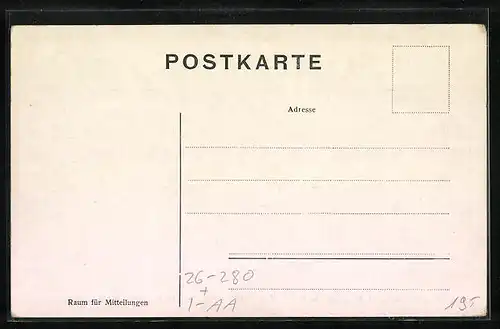 Künstler-AK F.A.C.M. Reisch: Kastelruth, Postgasthof Zum Lamm