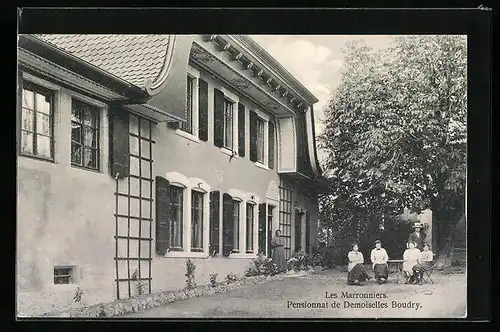 AK Boudry, Les Marronniers, Pensionnat de Demoiselles