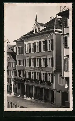 AK Appenzell, Ansicht des Hotels Hecht