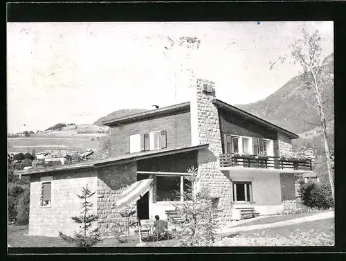 AK Siusi, La Betulla mit Bergpanorama