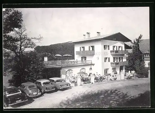 AK Kastelruth, Pension-Restaurant-Caffè Alpenflora, Bes.: Fam. Plunger