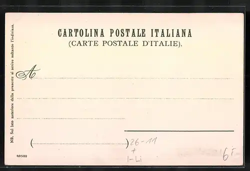 Künstler-AK Manuel Wielandt: Alassio, Strandpartie mit Boot, Felsen mit Bäumen