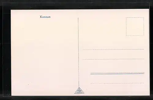 AK Jerusalem, Ortspartie in Kanaan