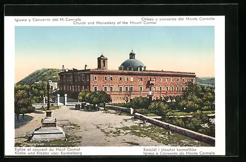 AK Karmel, Kirche und Kloster vom Karmelberg