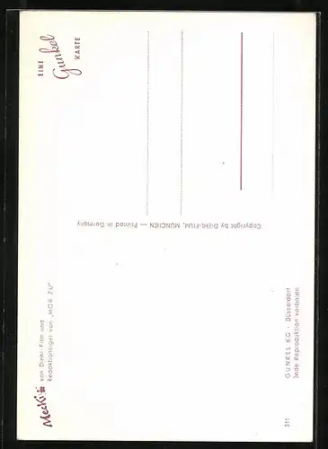 AK Ohen Wein und Liebe ist das Leben trübe, Mecki mit einem Weinglas