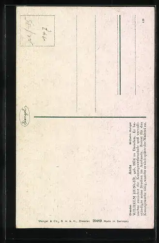 Künstler-AK Stengel & Co. Nr. 29469: Anita