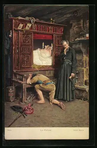 Künstler-AK Stengel & Co. Nr. 29239: Le Retour