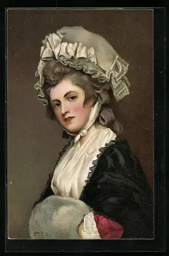 Künstler-AK Stengel & Co. Nr. 29190: Bildnis der Mrs. Robinson (Perdita)