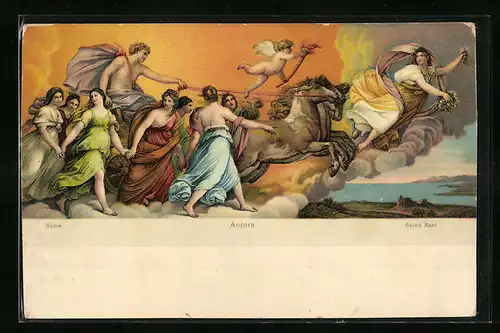 Künstler-AK Stengel & Co. Nr. 29803: Aurora