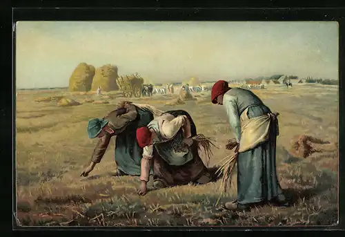 Künstler-AK Stengel & Co. Nr. 29900: Les glaneuses