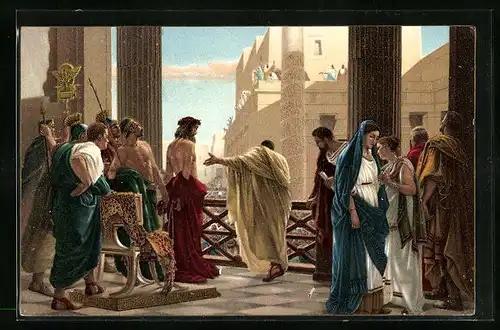 Künstler-AK Stengel & Co. Nr. 29783: Ecce Homo