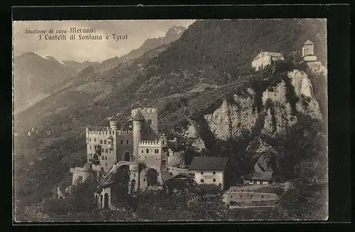 AK Merano, I Castelli di Fontana e Tyrol