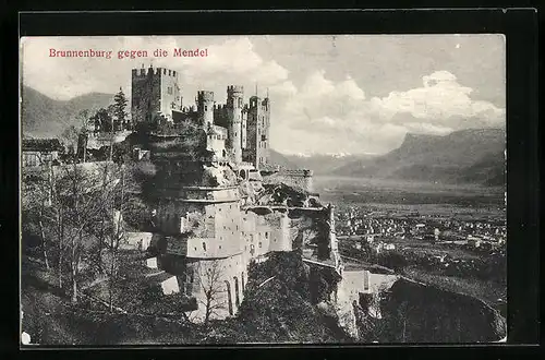 AK Meran, Brunnenburg gegen die Mendel