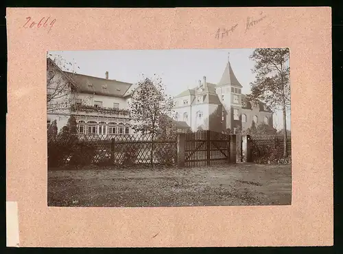 Fotografie Brück & Sohn Meissen, Ansicht Zitzschewig, Blick auf das Frauengenesungsheim