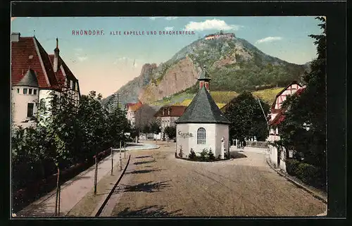 AK Rhöndorf, Alte Kapelle und Drachenfels