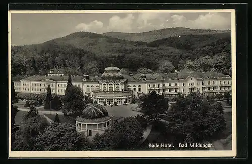 AK Bad Wildungen, Bade-Hotel