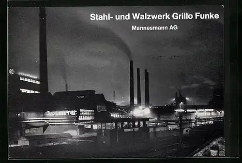AK Gelsenkirchen, Mannesmann AG, Stahl- und Walzwerke Grillo Funke