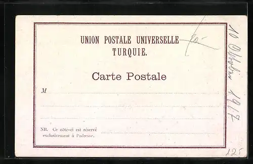 Lithographie Magdala am See Genezareth, Panorama, Ortspartie