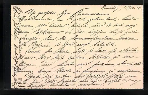 AK Pinneberg, Partie in der Bahnhofstrasse